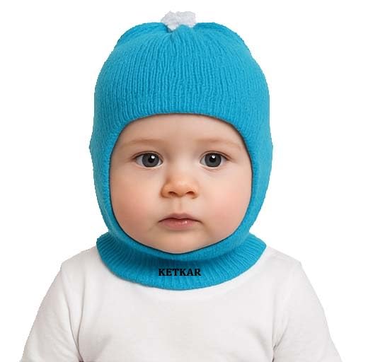 KETKAR Unisex Baby Woolen Monkey Cap – Soft & Warm Winter Caps for Boys & Girls (Pack of 4, Multicolor_2),2-3 Years - Image 2