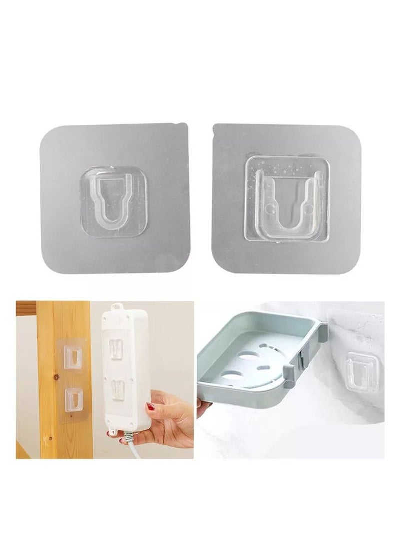 Double transparent hook10 pieces 