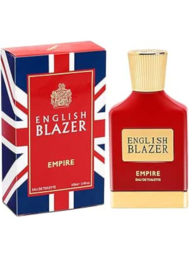 English Blazer Victory Eau de Toilette for Men, 100 ml