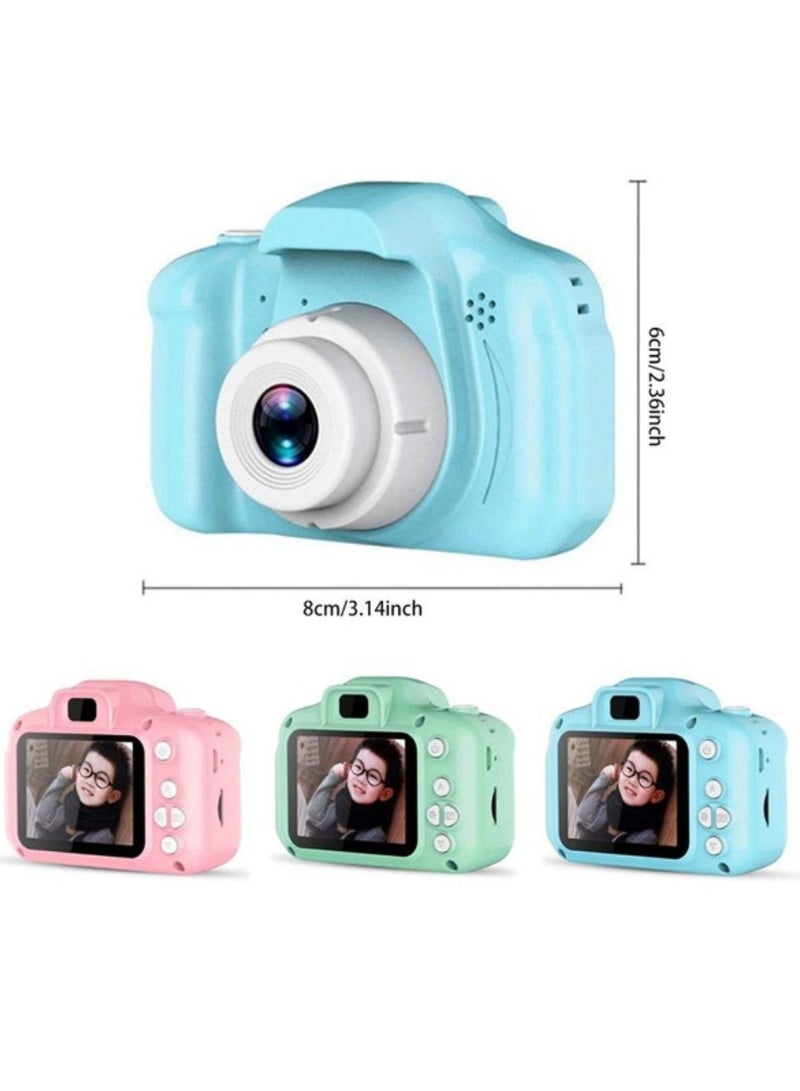 Festive Gallery Kids Camera Gifts For 4-8 Year Old Kids Shockproof Camera Mini Child Camcorder For Little Kid With Soft Silicone Shell For Outdoor Play Green - Image 4