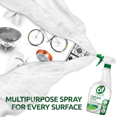 Cif Cleanboost Cream Spray Original Multipurpose Surface Cleaner | 100% Dirt Removal | Tough Stain Cleaning | 650 ML - Image 5
