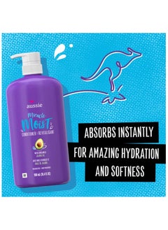 Aussie Aussie Miracle Moisturizing Conditioner with Avocado and Jojoba Oil - 900 ml  - Image 2