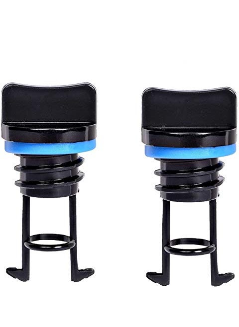 H2o Kayaks H2o Kayaks Quality KayakBoat Drain Plug Pack of Two use with 34 inch hole PLEASE SEE IMAGE for SIZE 