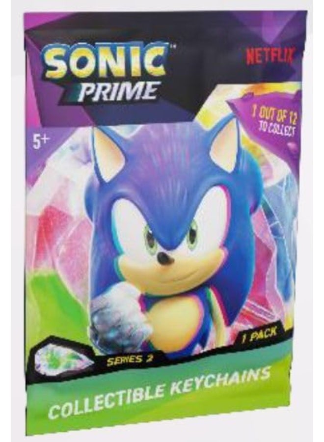 Sonic Prime Netflix Series Collectible Figure Keychain Blind Pack - Series 2 - Image 3