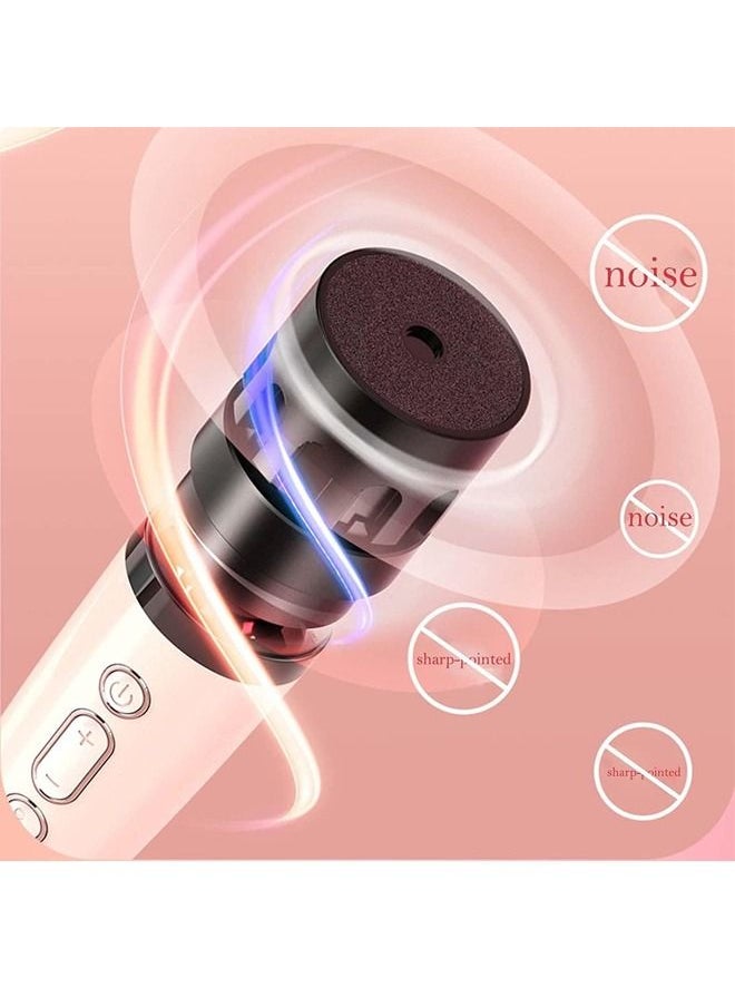Beauenty - Mini Karaoke Machine with 2 Wireless Microphones, Karaoke Machine for Adults and Kids with Wireless Microphones PA Speaker System for Family Party Singing (Karaoke Machine with 2 Microphones, White) - Image 1