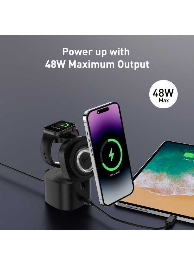 JODA شاحن لاسلكي JODA MagiX 4 في 1 - Image 5