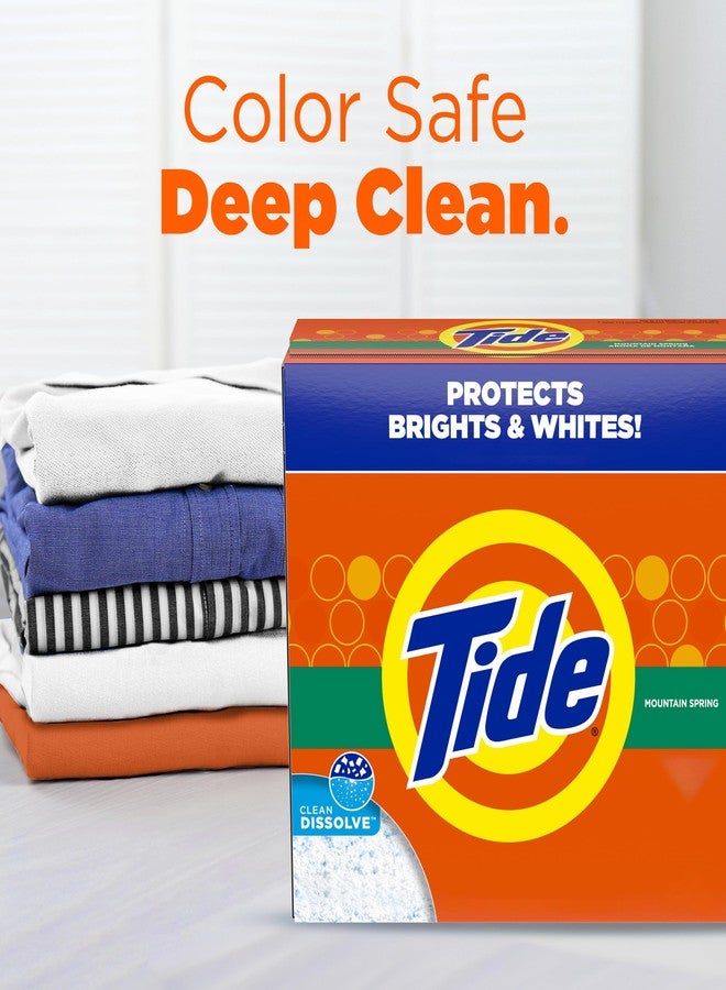 Tide Powder Laundry Detergent, Mountain Spring, 143 oz (Packaging May Vary) - Image 2