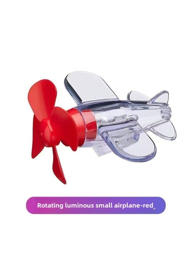إسكدنيا توليد طاقة الرياح طائرة صغيرة ملونة أضواء الديكور سيارة كهربائية دراجة نارية ضوء السيارة اللون: أحمر - Image 1