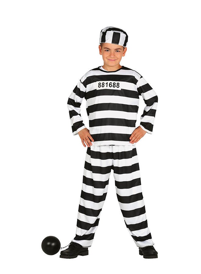 Fiestas Guirca 2 قطعة طفل سجين مقاس 7-9 سنوات