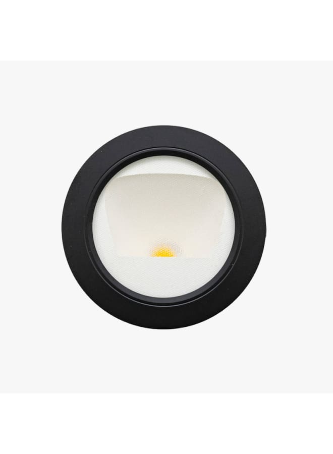 Jana Light Recessed Round Spotlight 3W – Black - Image 1