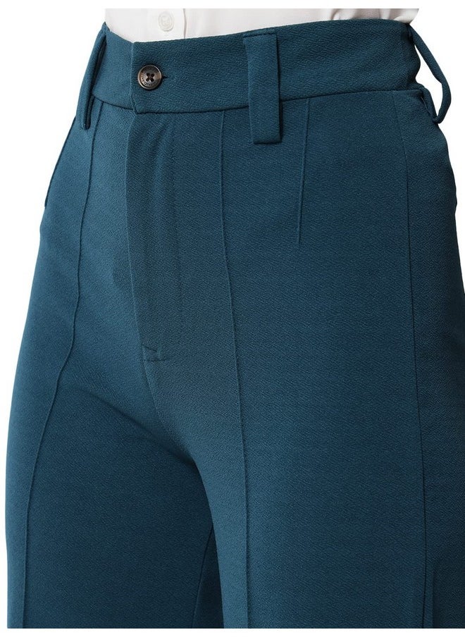 Kotty KOTTY Women's Relaxed Pants (Dark Green,XL)_KTTWOMENSPANT154XL  - Image 4