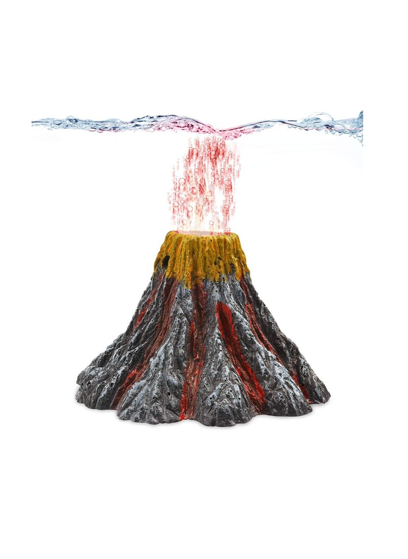 AS SEEN ON TV Aquarium Fish Tank Decoration Air Bubble Volcano Rock Oxygenates Water and Improves Circulation Multicolor Small  - Image 2