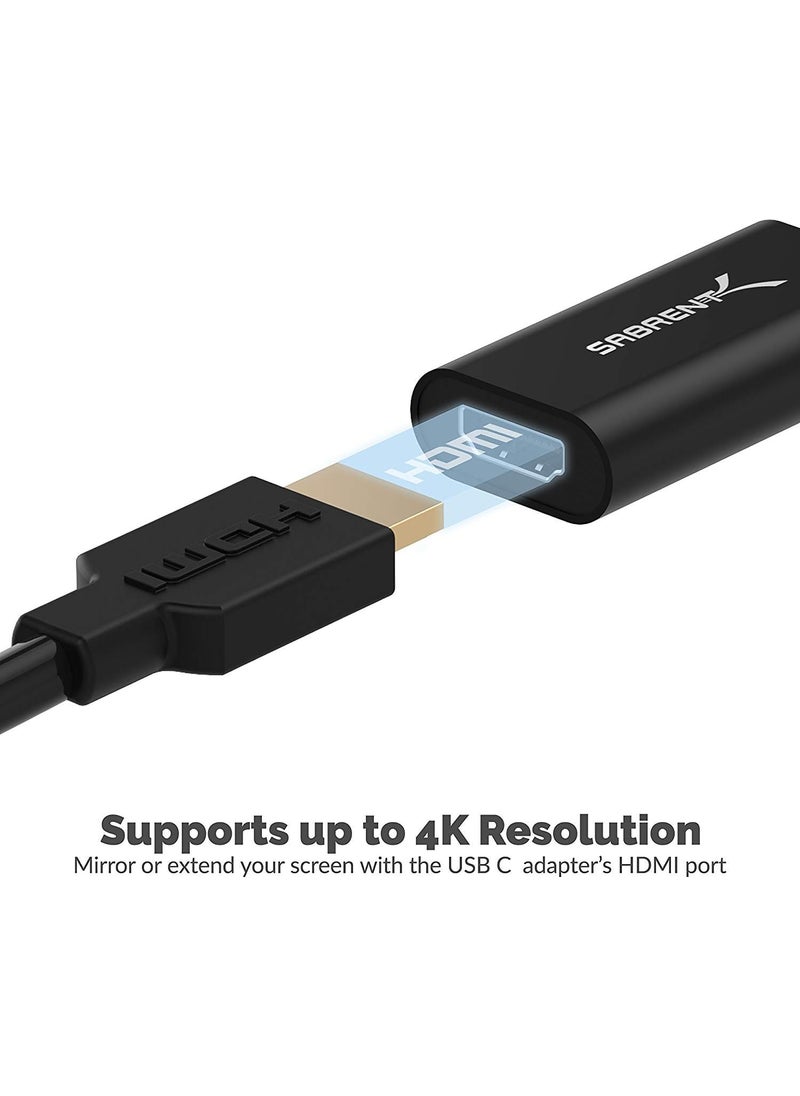 SABRENT SABRENT USB 31 TypeC to HDMI Adapter DAHDMC  - Image 4