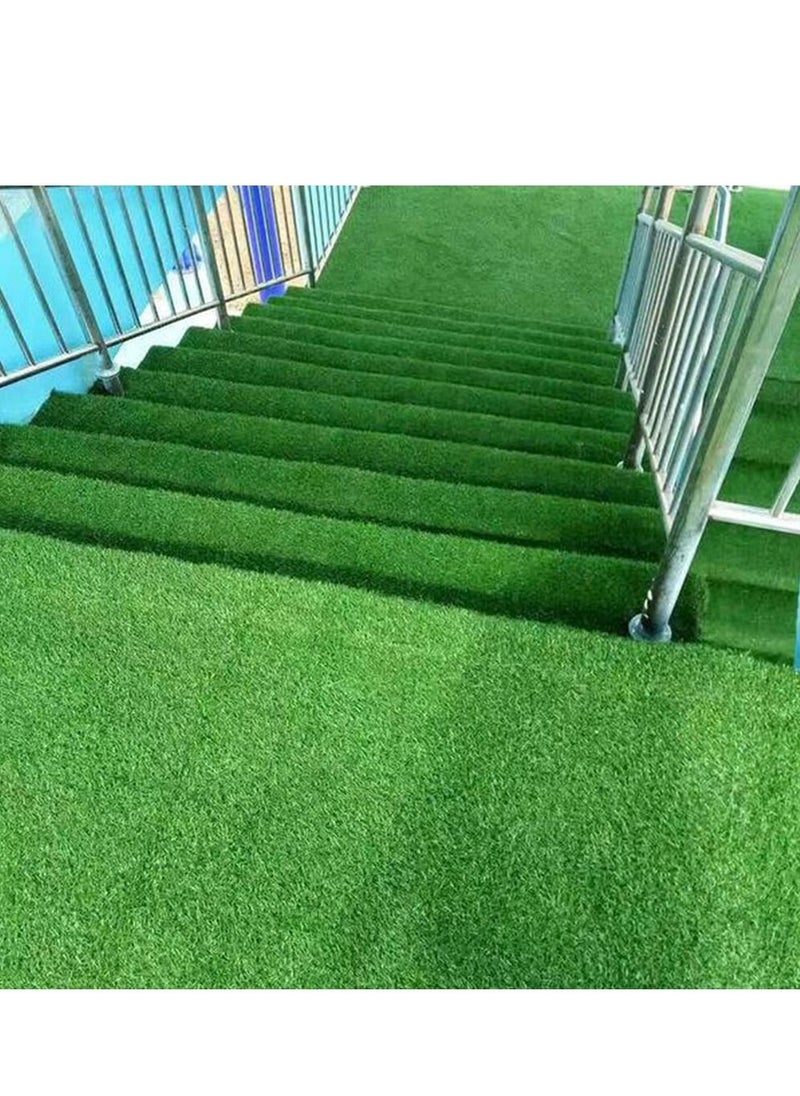 LINGWEI Artificial Grass Carpet Fake Grass Turf 30mm Garden Lawn Landscape Balcony Synthetic Turf Mat 200x100cm  - Image 4