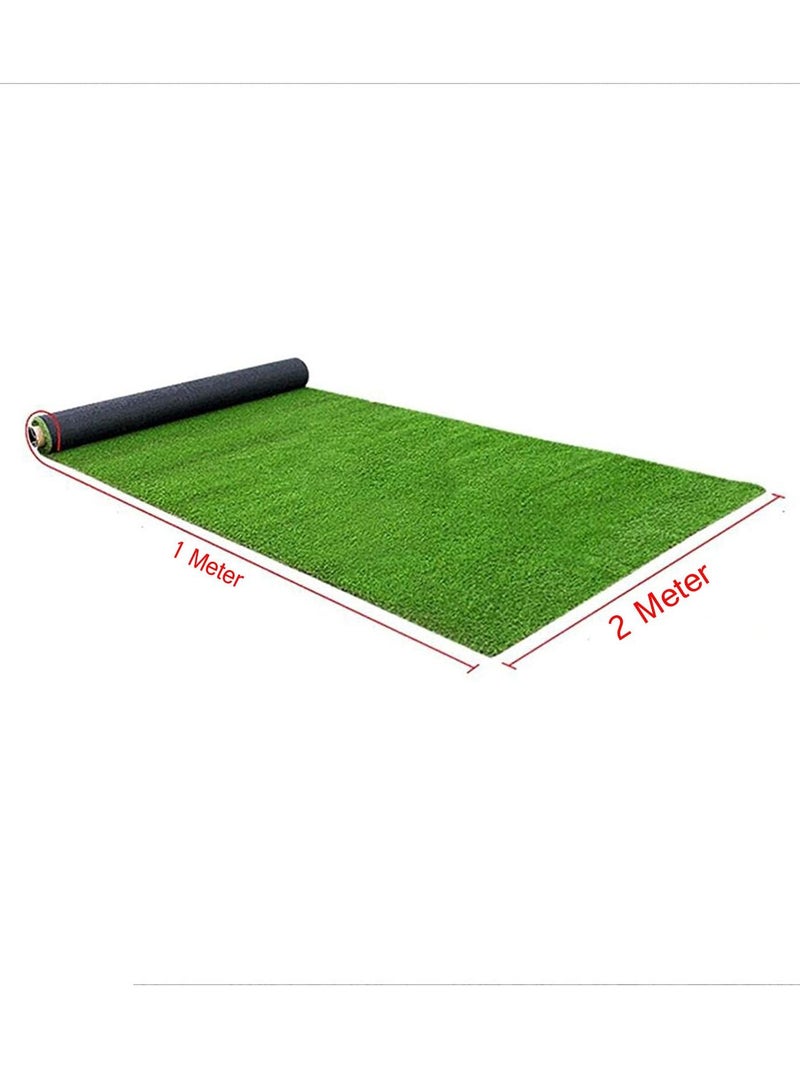 سجادة عشب صناعي 200×100 سم، عشب صناعي 30 مم، حديقة، منظر طبيعي، شرفة، سجادة عشب صناعي