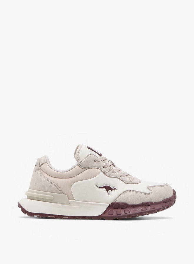 kangaROOS Women's Panelled Lace-Up Sports Shoes - Image 3