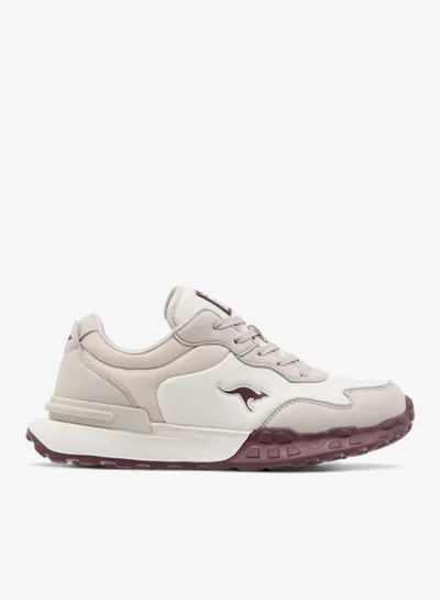 kangaROOS Women's Panelled Lace-Up Sports Shoes