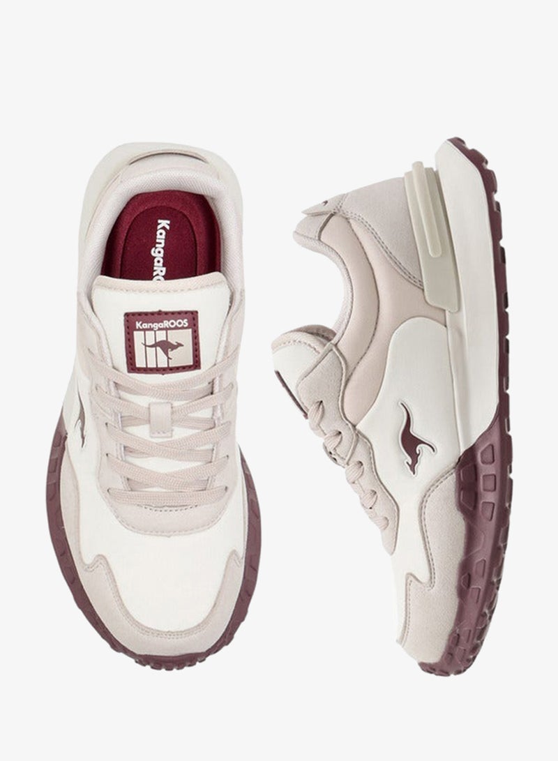 kangaROOS Women's Panelled Lace-Up Sports Shoes - Image 3