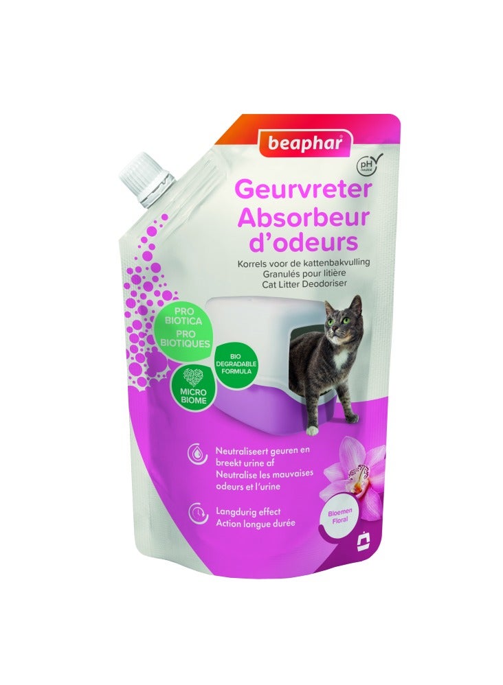 بيفار مزيل روائح متعدد الانتعاش - مزيل روائح لفضلات القطط برائحة الزهور