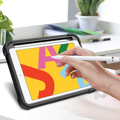 TGK Heavy Duty Hybrid Case Cover for iPad 7th Gen 10.2 inch Black - Image 4