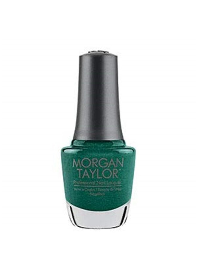 Morgan Taylor - Nail Lacquer (Stop, Shop, & Roll) Dark Green Nail Polish, Finger Nail Polish, Long Lasting Nail Polish, Green Nail Lacquer, Finger Nail Polishes.5 ounce - Image 1