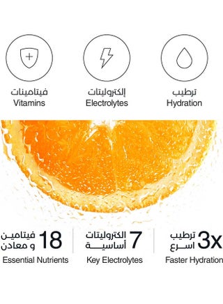 فيز ديلي 3 في 1 – أقراص فوّارة بنكهة البرتقال (10 قرص) – للترطيب والطاقة ودعم توازن الإلكتروليتات - view 3