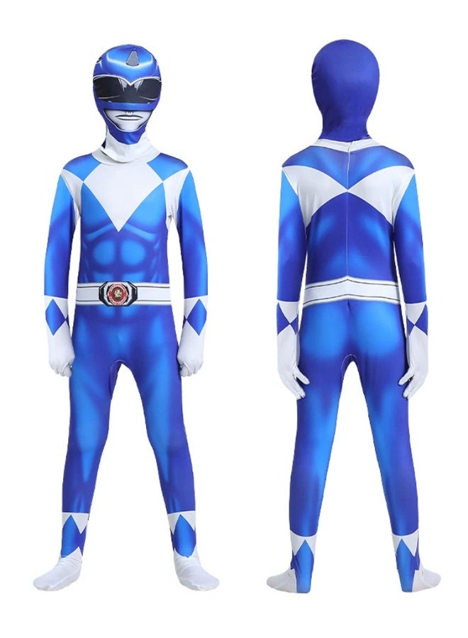 Halloween Dinosaur Team Costume - Tyrannosaurus Rex Emperor White Tiger One-piece Costume For Cosplay And Role-playing Attire - Image 1
