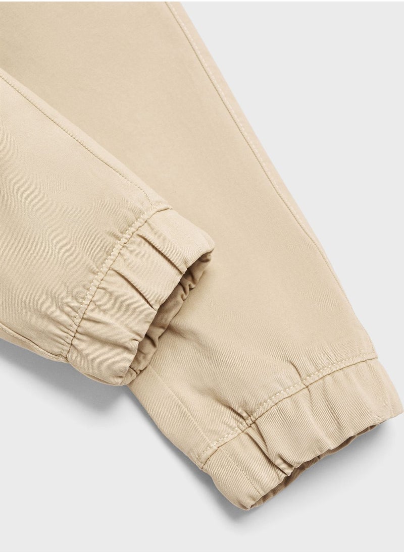 MANGO - Kids Light Wash Trousers - Image 1