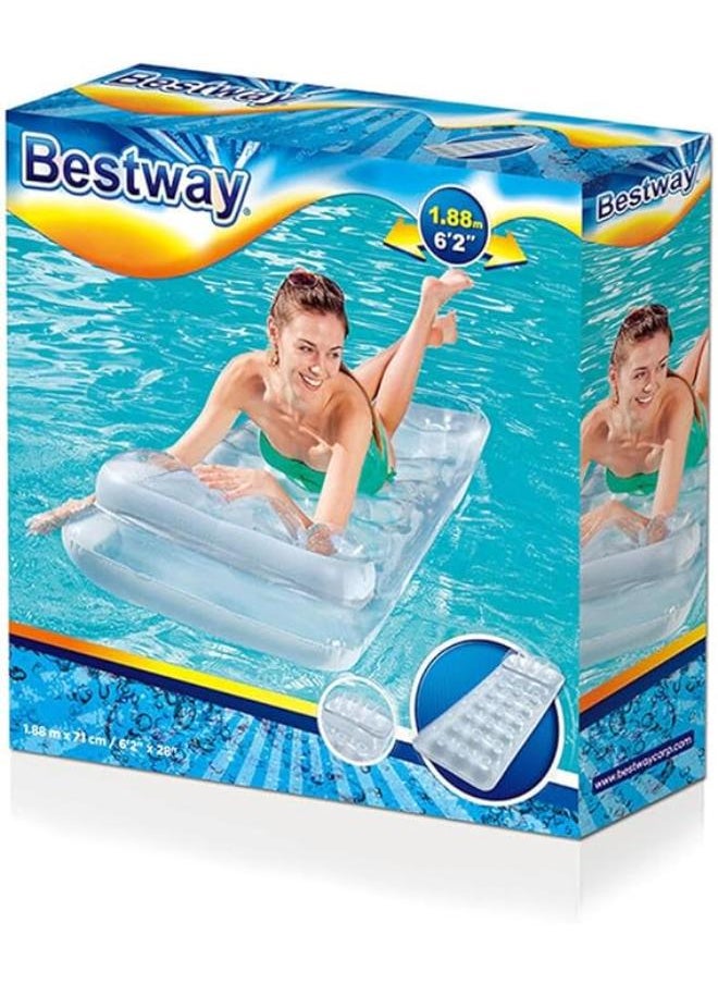 Bestway Bestway 6'2" X 28"/1.88M X 71Cm Metal Tech Lounge  - Image 1
