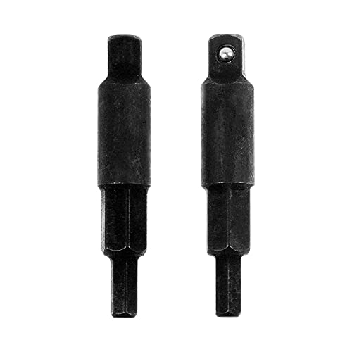 A.I.FORCE 2-Piece Hexagon Key Adapters for HVAC, 1/4-Inch Square Wrench Opening, Carbon Steel, Alloy Steel - Image 5