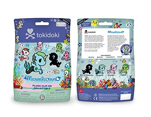 Tokidoki Aurora World Mermicorno Plush ClipOn Collectible Series 2 Blind Bag - Image 1
