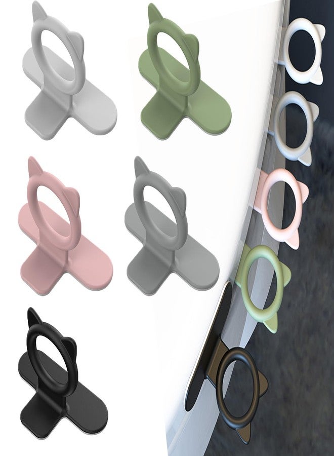 Toosunny 10pcs Toilet Seat Lifter, Toilet Seat Handle, Avoid Touching Toilet Cover Handle Tools,Toilet accessories for Home, Office, Hotel, 5 colors - Image 1