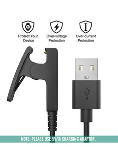Y&D Charger for Garmin Forerunner 235/35/ 35J/ 64/230/ 630/645/ 645 Music/ 735XT/ Vivomove HR/Approach S20/ G10/ Lily Watches ，Smart Watch Replacement Charging Clip Sync Data Cable  - Image 5