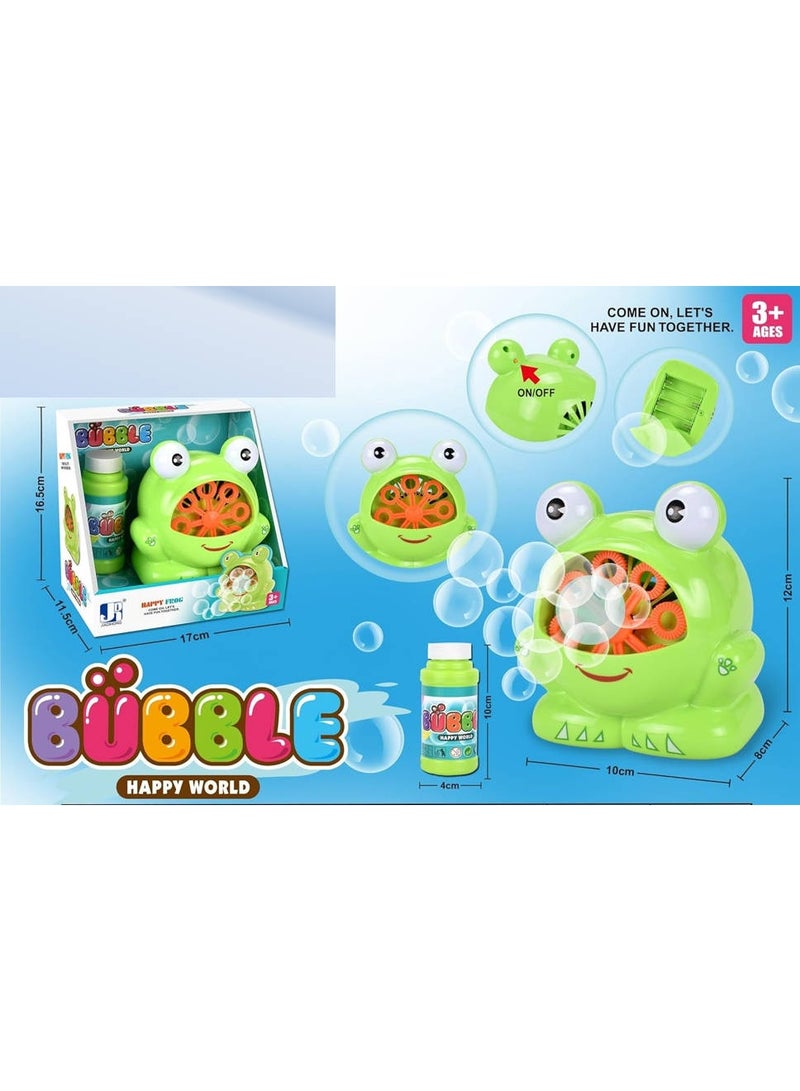 Fun Frog Bubble Machine