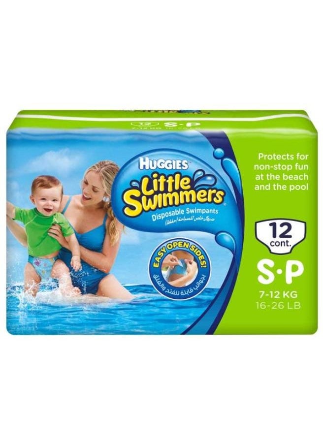 Huggies Little Swimmers Large 12kg Diapers  - Image 1