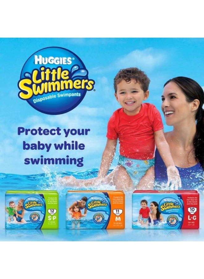 Huggies Little Swimmers Large 12kg Diapers  - Image 5