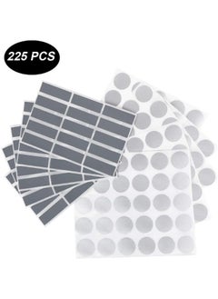 SHOWAY 10Sheet/225Pcs Scratch Off Stickers Rectangular Sticker Labels(1.9' x 0.6') + Round Labels(1') Self-Adhesive Easy to Peel and Stick for DIY Wedding Party Games Fundraisers Promotions  - Image 3