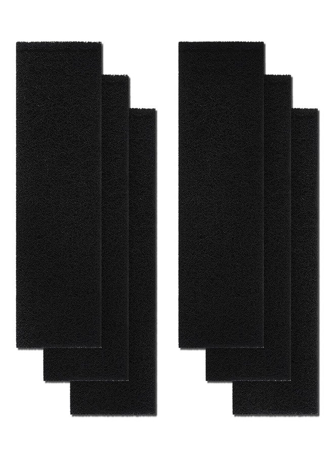 KOTESLLOE Carbon Filters for Litter Box Automated, 6 Pack Replacement Filters 9"×3" Thickened Type, Activated Carbon Filters Absorb Odor & Dust Control Moisture - Image 1