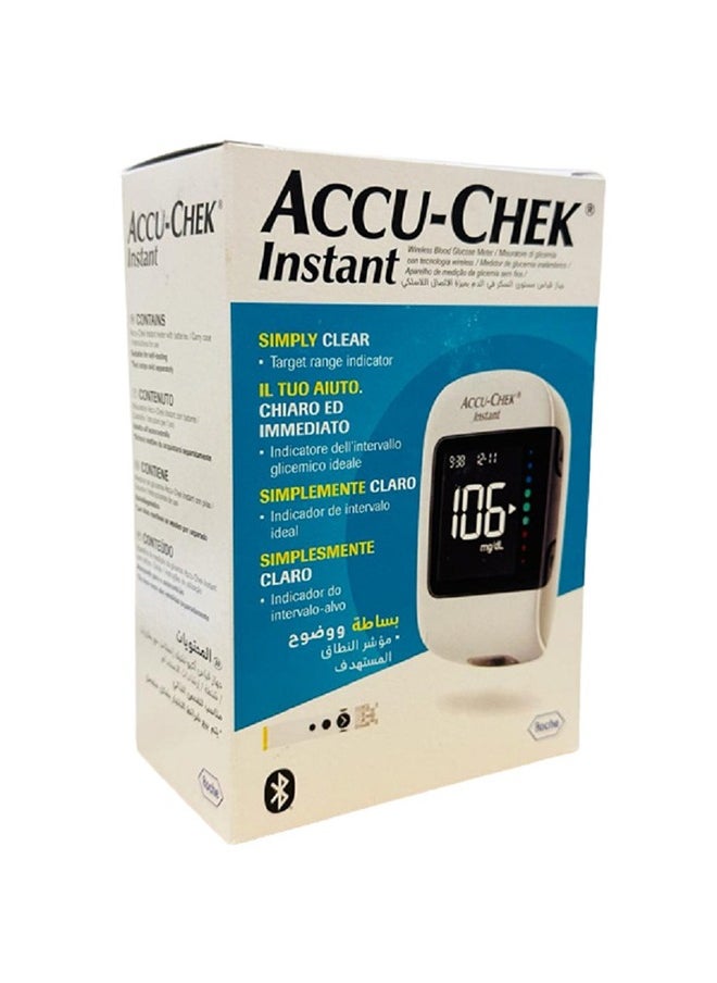 Instant Bundle Blood Glucose Monitoring Kit + 100 Pieces Strips