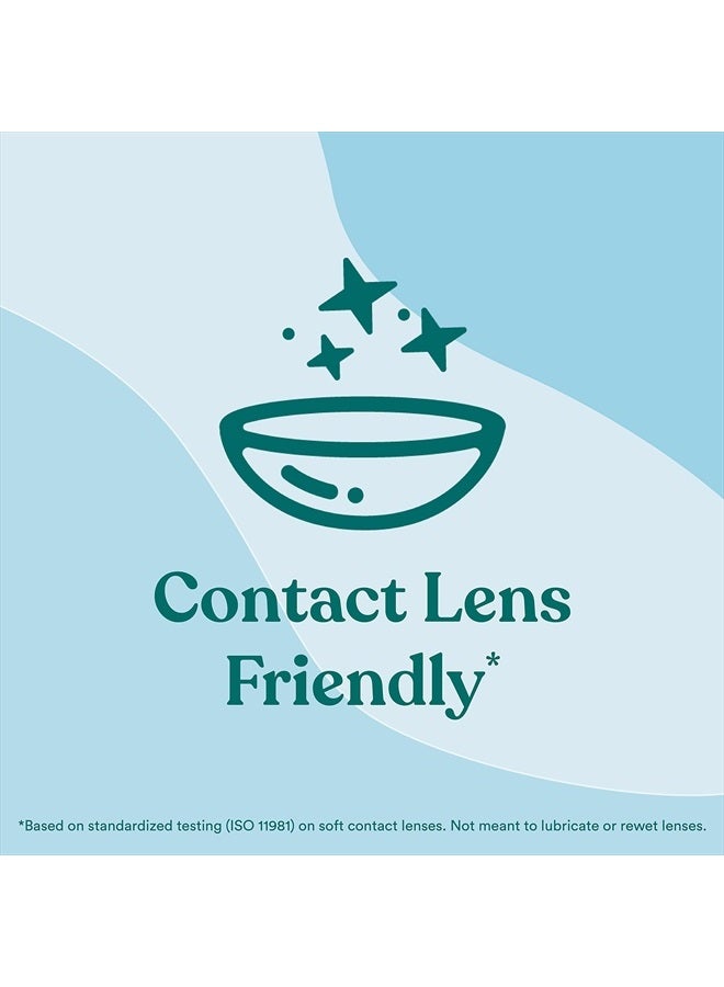 Biotrue Hydration Boost Drops, Soft Contact Lens Friendly for Irritated and Dry Eyes from Bausch + Lomb, Preservative Free, Naturally Inspired, 0.33 FL OZ (10 mL), Pack of 2  - Image 5
