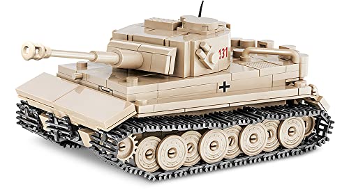 COBI Historical Collection Panzer VI Tiger 131 Tank Building Set 340 Pieces - Image 1