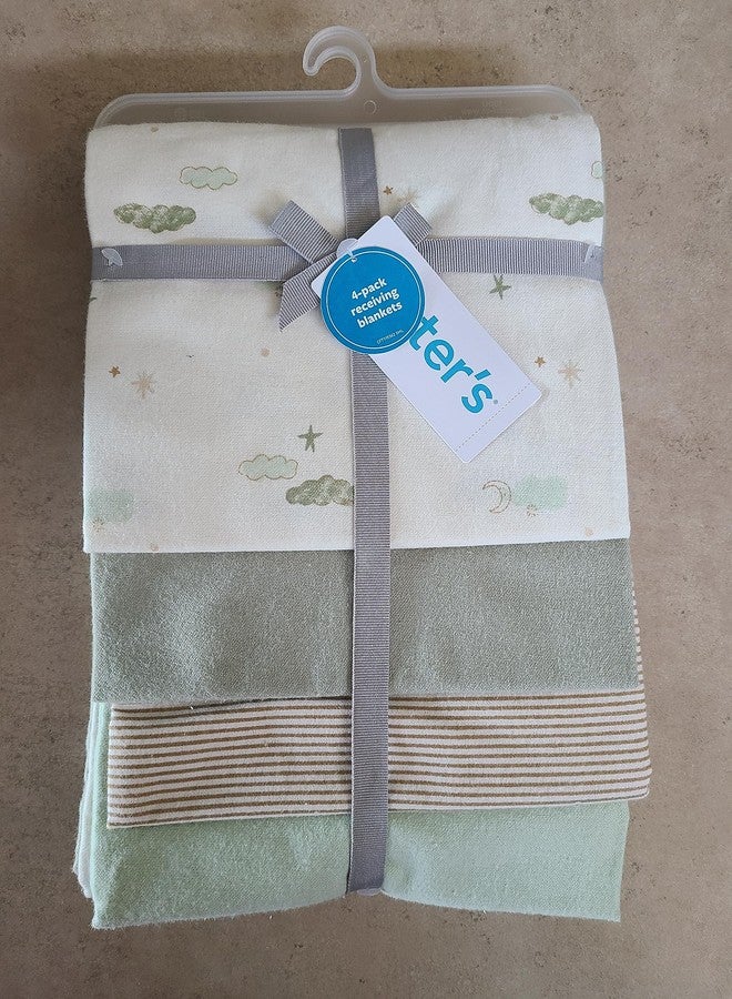 Carter's Baby Receiving Blankets 4-Pack - Image 1