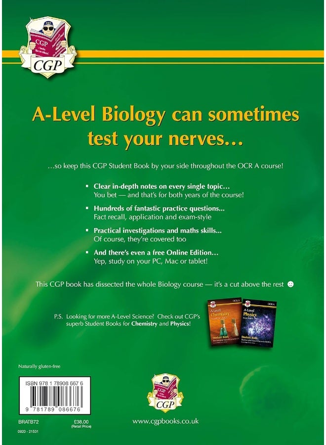 A-Level Biology for OCR A: Year 1 & 2 Student Book with Online Edition - Image 2