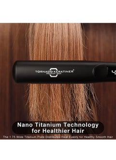 Tornado Keratiner Professional Saloon Class Tool For Smooth, Curly Hair Maximum Temperature And Fastest Temperature Rise Lcd Monitor Can Adjust Temperature  - Image 5