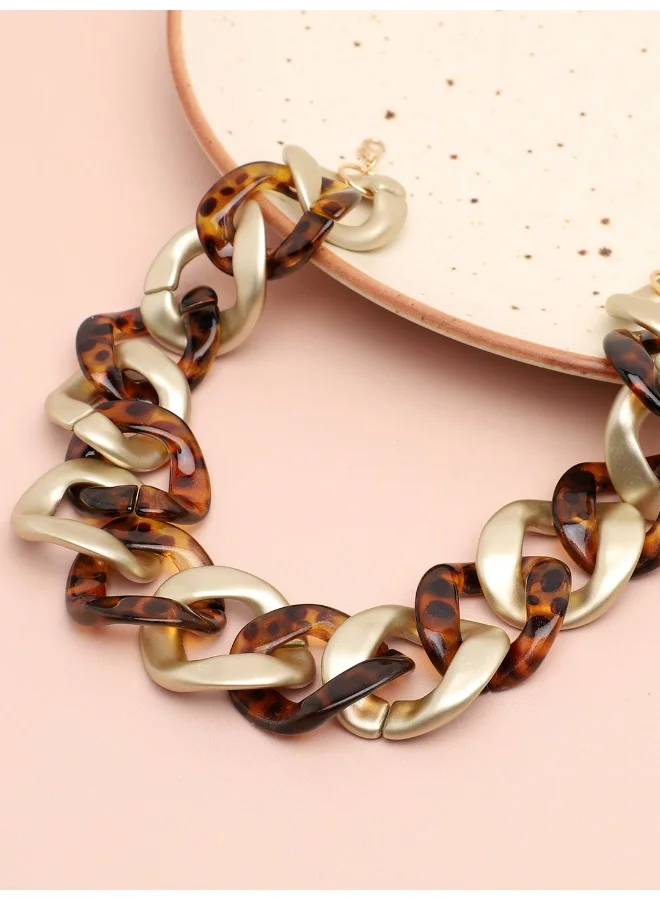 SOHI Party Artificial Chain Necklace Jewellery