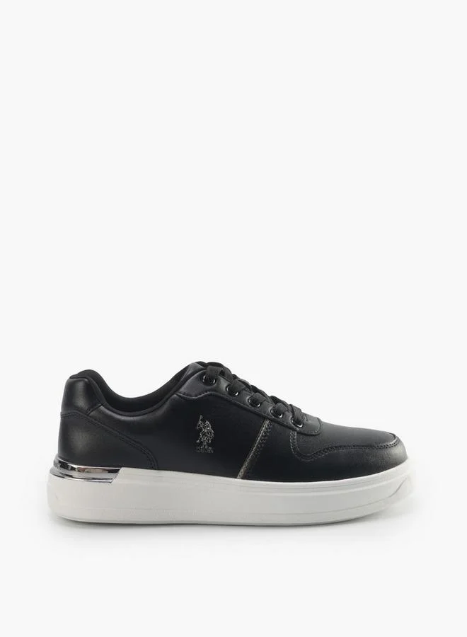 يو اس بولو اسن Women MELODIE GLB 5PR Lace-Up Ankle Sneakers