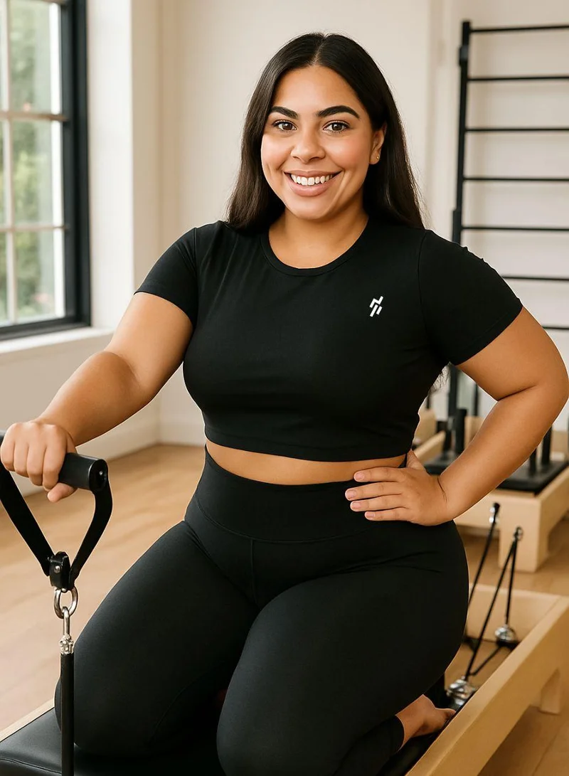 Moveletix  Plus Size Activewear Crop Top Soft for Women | Best Price UAE