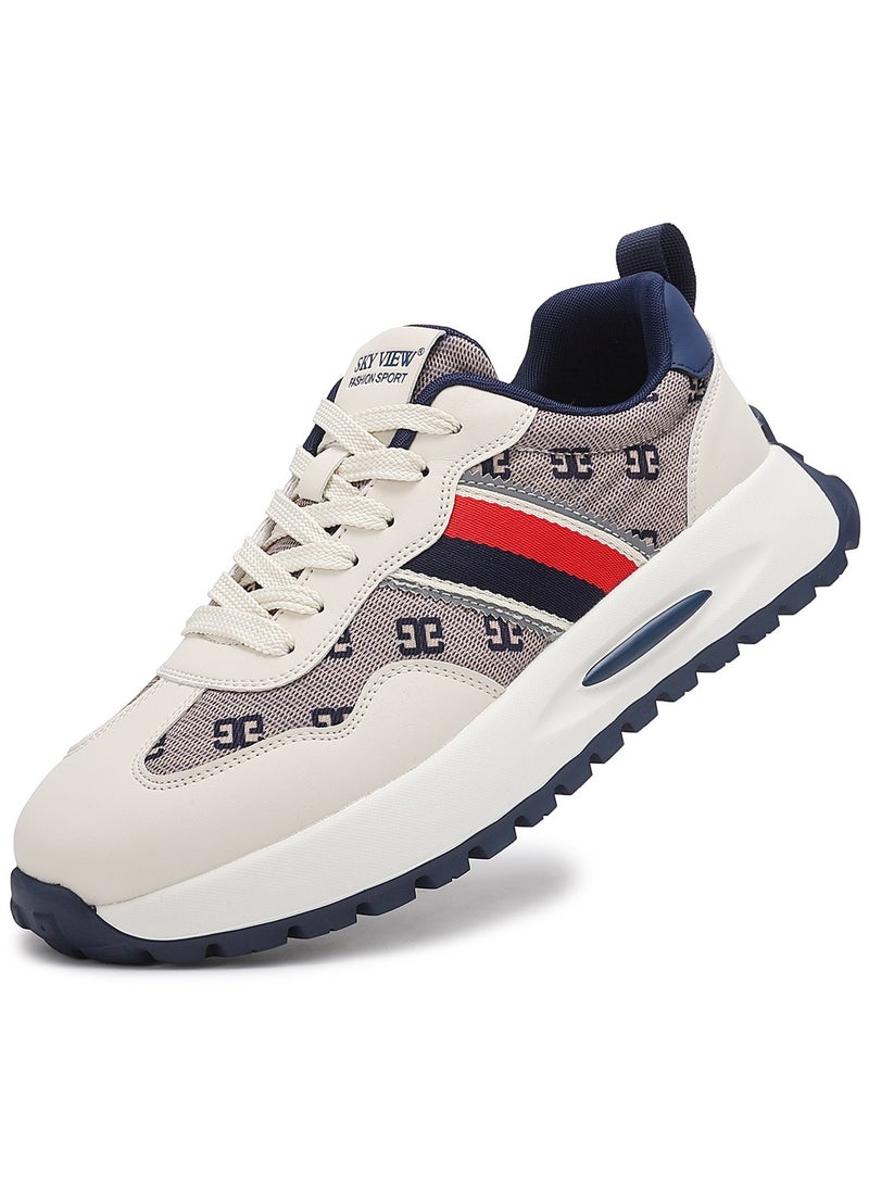 Sky View Mens fashion sneakers lightweight soft sole, comfort and non slip laced-Up casual men shoes  perfect for indoor outdoor - Image 1