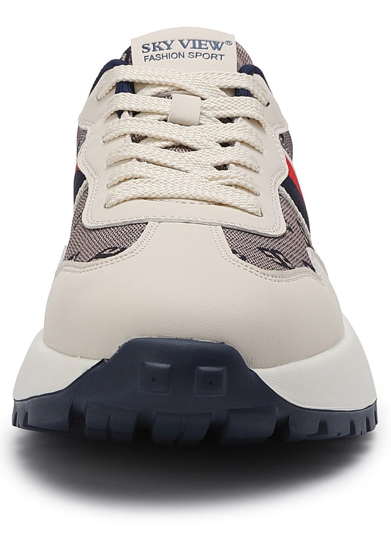 Sky View Mens fashion sneakers lightweight soft sole, comfort and non slip laced-Up casual men shoes  perfect for indoor outdoor - Image 3