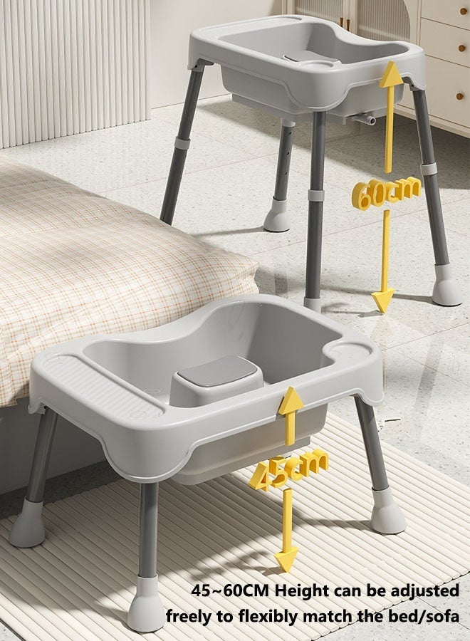 Lasola Hair Washing Tray, Portable Foldable Shampoo Basin, Hair Washing Basin Head Portable Shampoo Basin Ideal for Elderly Pregnant Kids Bedridden  Injured Elderly Disabled Handicapped Clean Hair, Home Use - Image 4